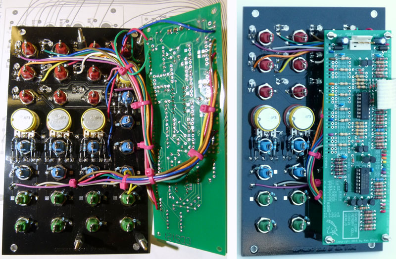 Wiring Quad comparator and memory cell