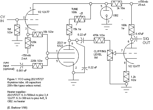 VCO schematic